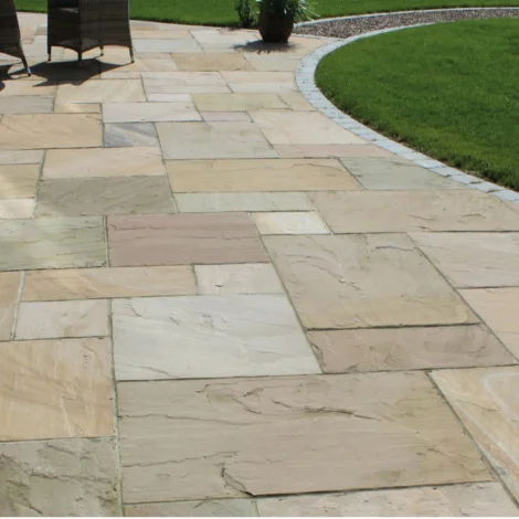 Harvest Classicstone patio pavers offer a durable and charming option for enhancing outdoor spaces and elevating your landscape design.