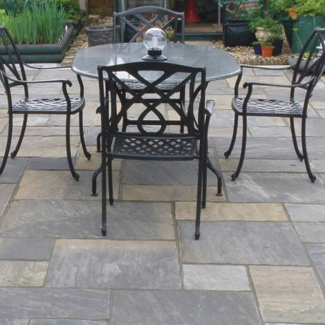 Graphite patio paving pavers offer deep tones and a sleek finish, perfect for enhancing outdoor spaces with modern stone elegance.