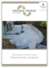 Access the Declaration of Performance for Lakeland Classicstone, detailing the product's performance attributes and compliance standards.