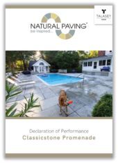 Obtain the Declaration of Performance for Promenade Classicstone, which outlines the product's performance characteristics and compliance.