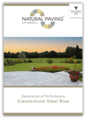 Get the Declaration of Performance for Steel Blue Classicstone, which outlines the product's performance characteristics and compliance details.