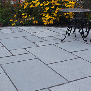 Steel Blue Limestone Patio Paver Collection