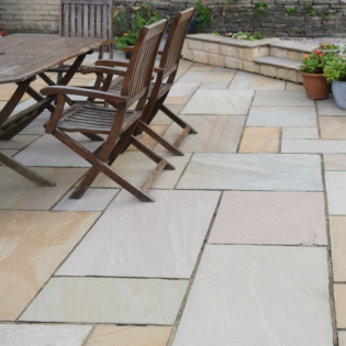 Revamp your patio with beautiful stone pavers, creating a durable and stylish outdoor space perfect for relaxation and gatherings.