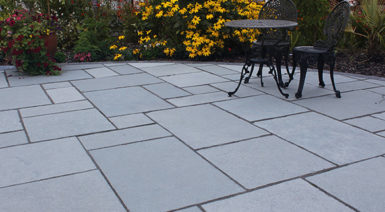 Steel Blue Limestone Patio Paver Collection